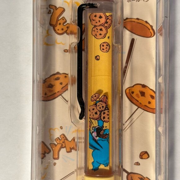 Cookie Monster Sesame Street Floaty Pen Universal Studios Japan Advertise Promo - Picture 2 of 10